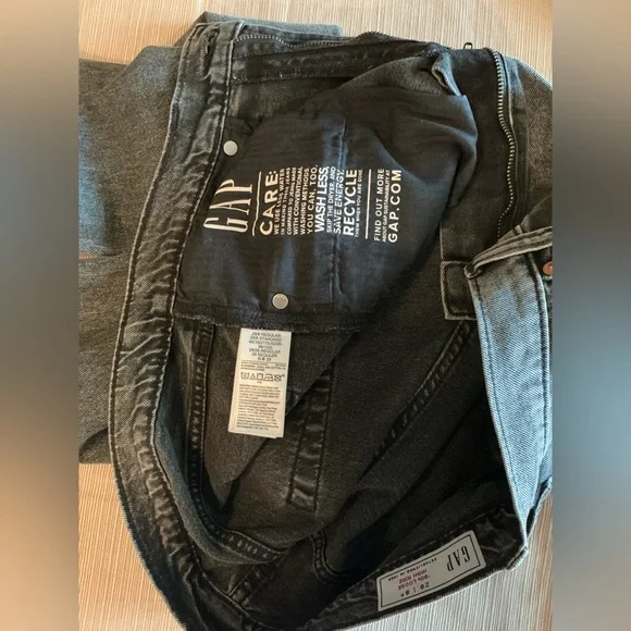 GAP Gray Black sandwash '90s Loose High Rise Jeans - Picture 8 of 11
